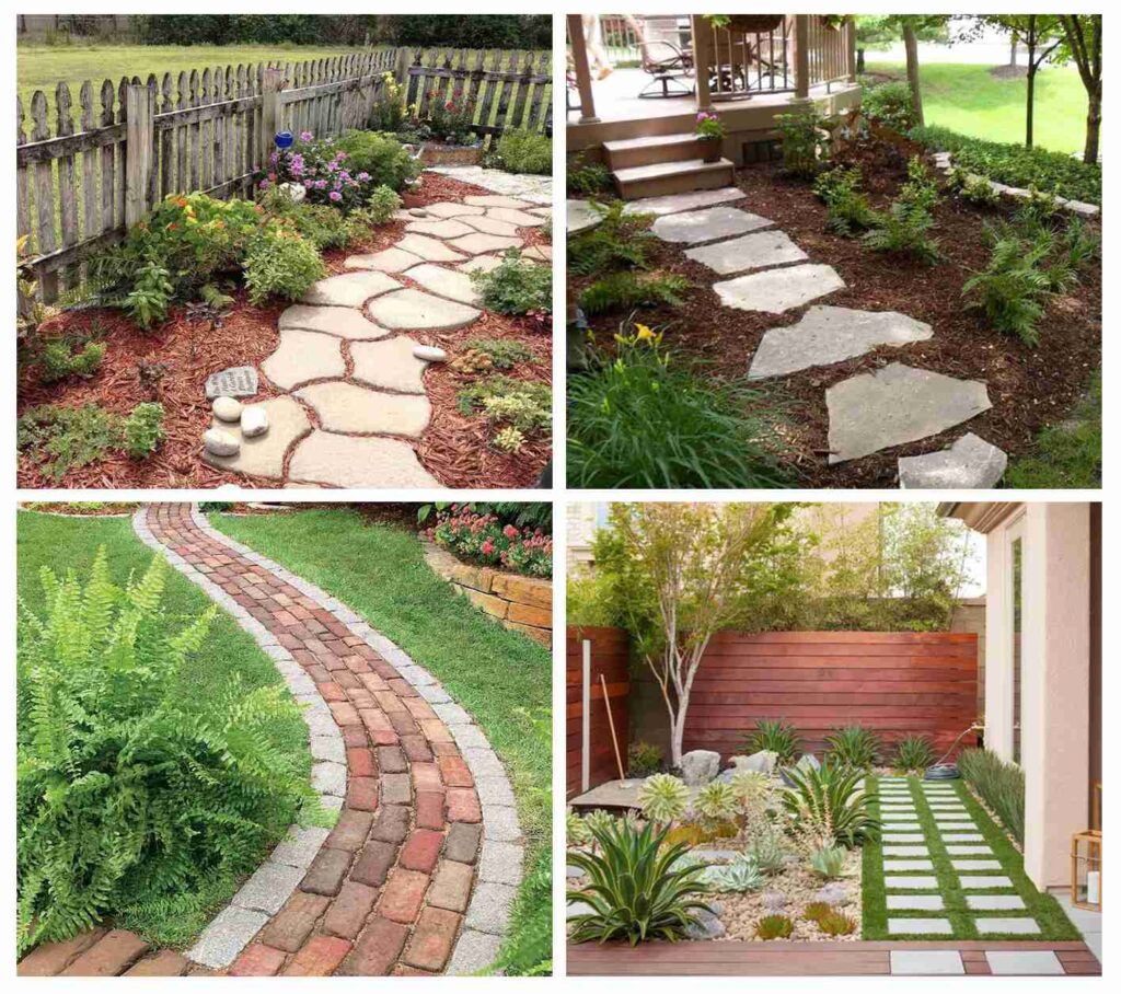 Integrate Pathways for small garden