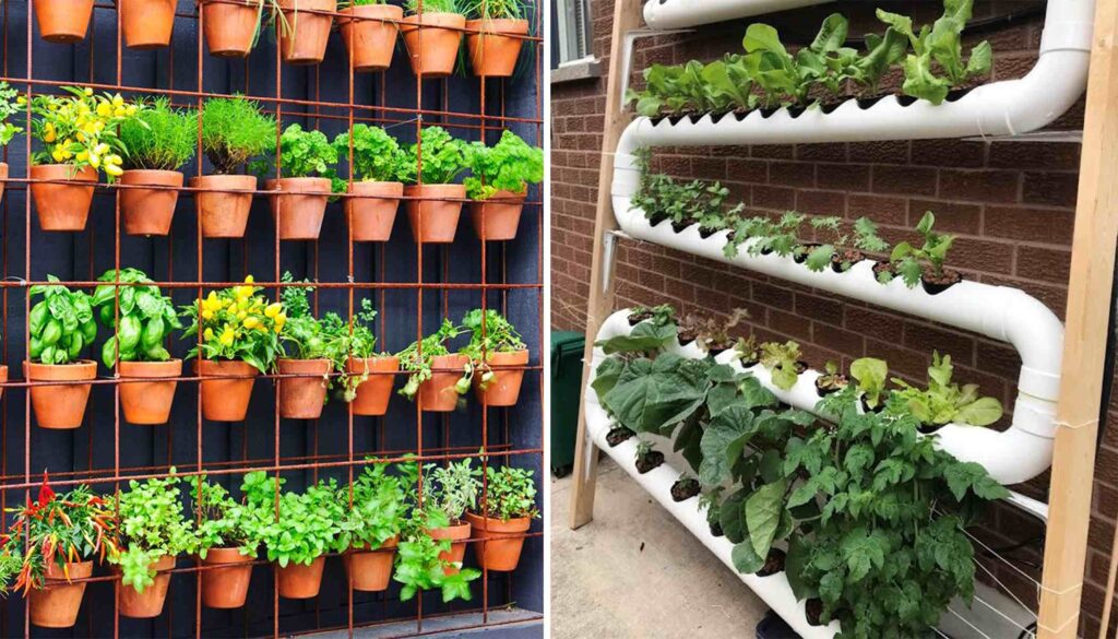 Vertical Gardening for small garden